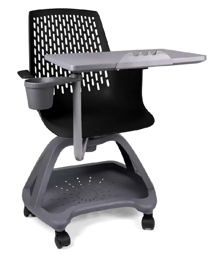 Partner pupitre mesa banco giratorio con ruedas