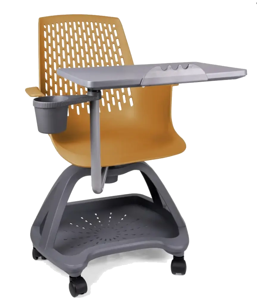 Partner pupitre mesa banco giratorio con ruedas