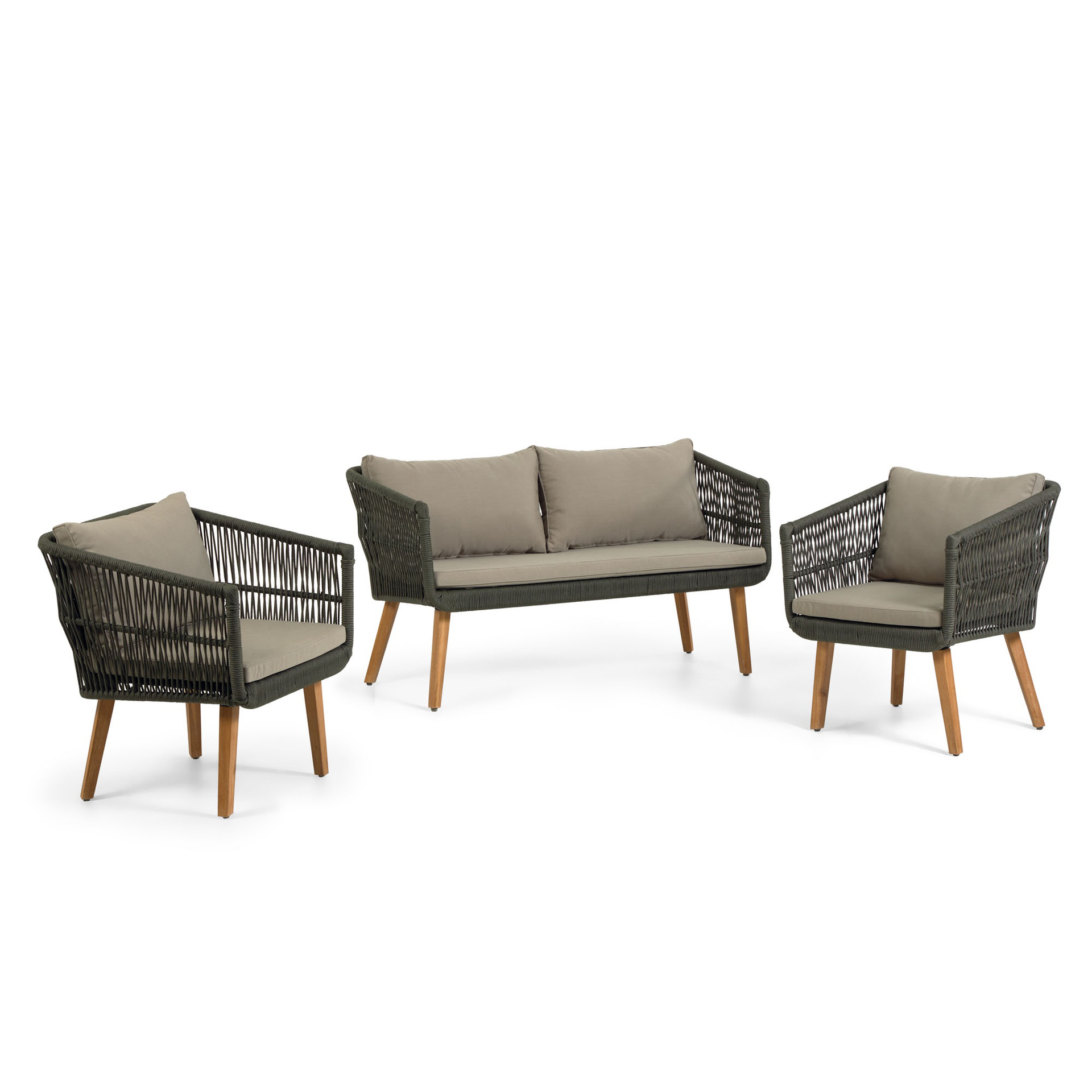 Inti sofa set  1 Sofa + 2 sillones