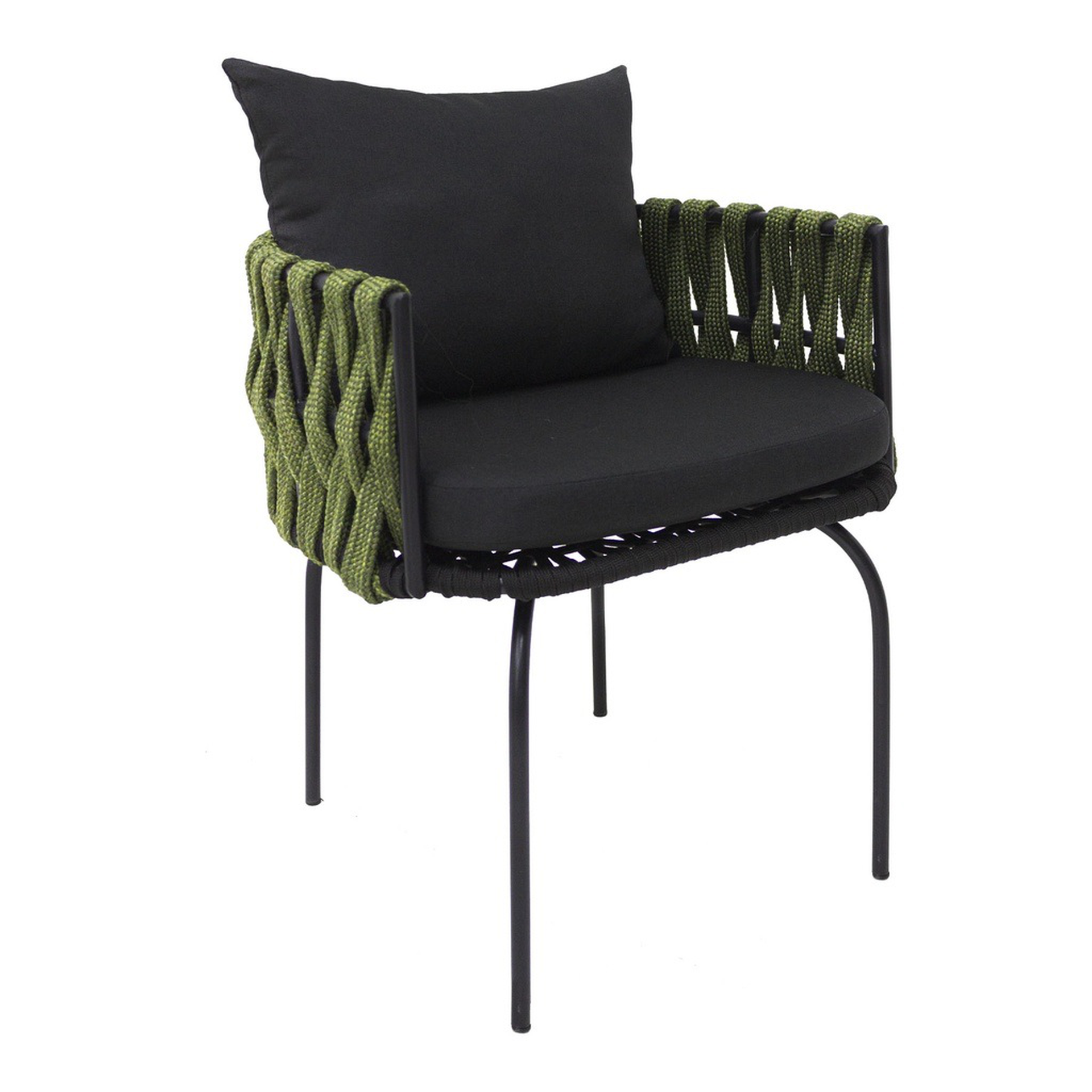 Veracruz silla cuerda verde cojineria curri