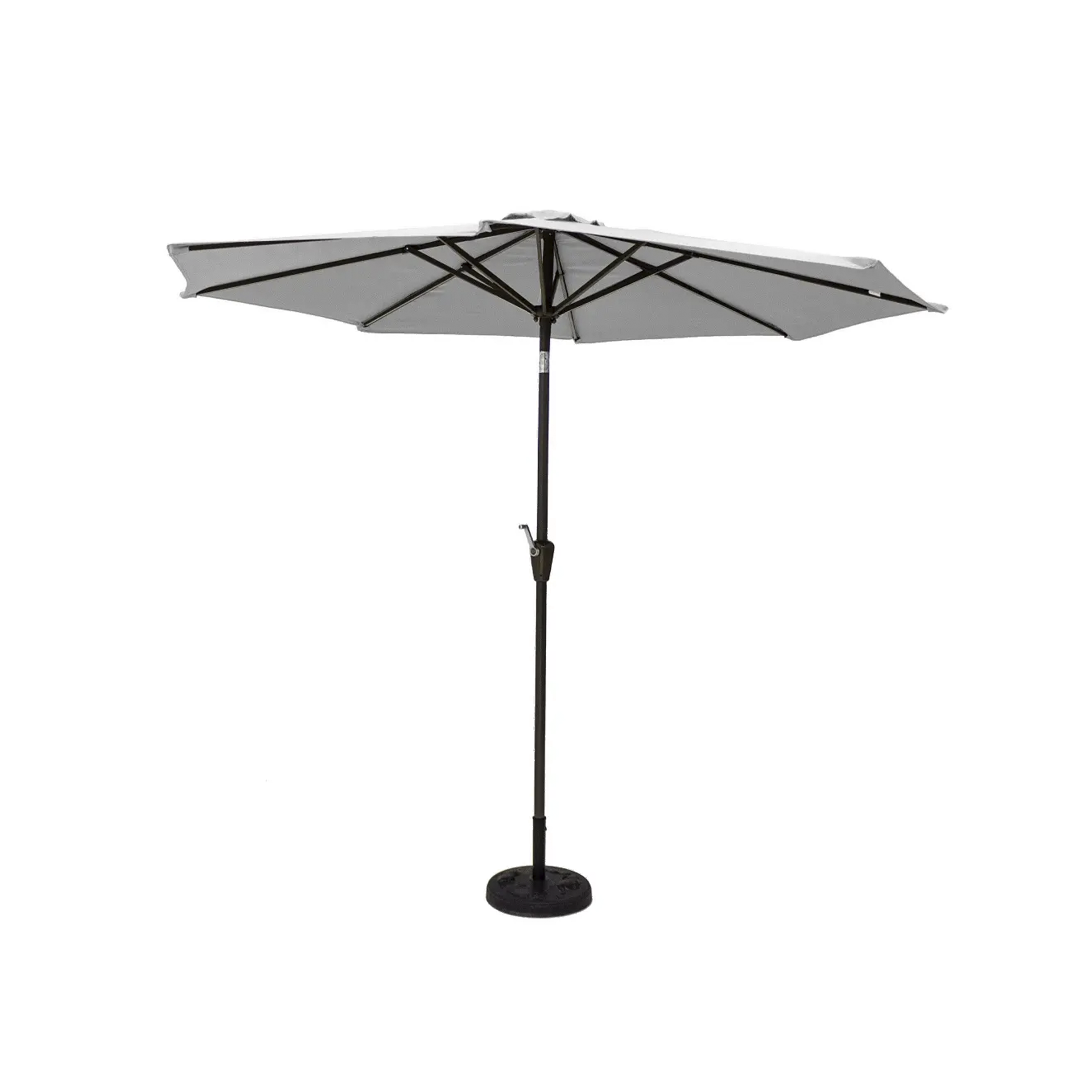 Tuscany sombrilla blanca con base