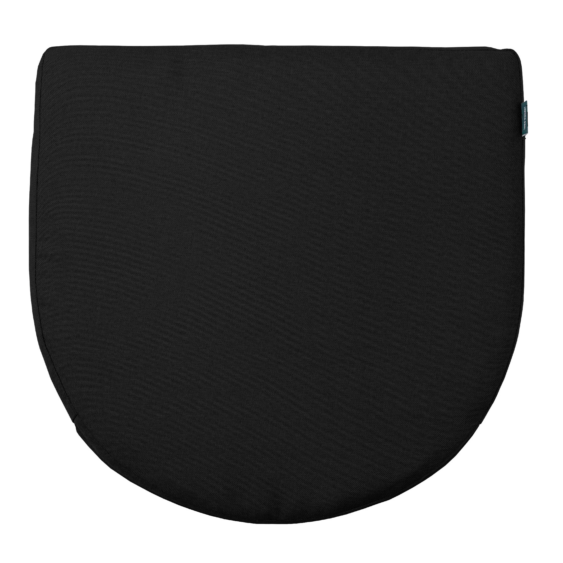 Jalisco cojin asiento tela curri negra